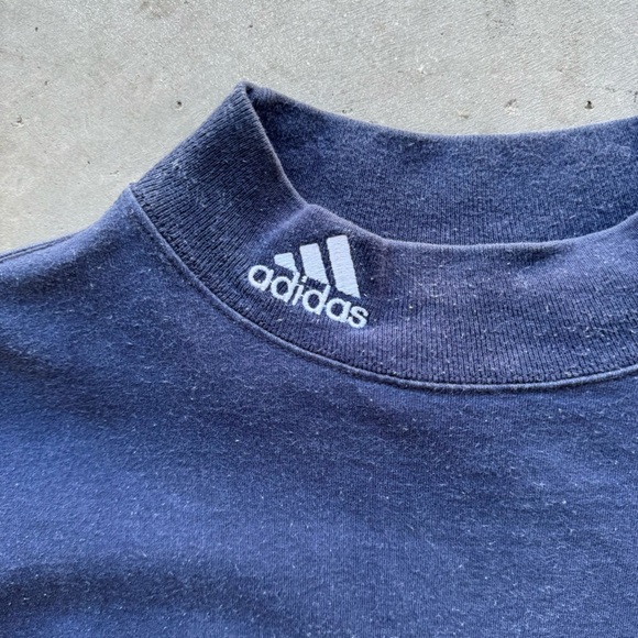 Y2K Adidas Mock Neck Crewneck - Picture 2 of 4